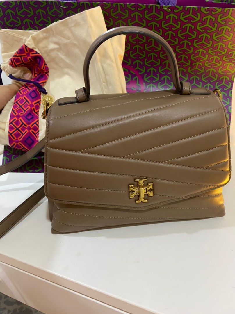 kira embossed satchel