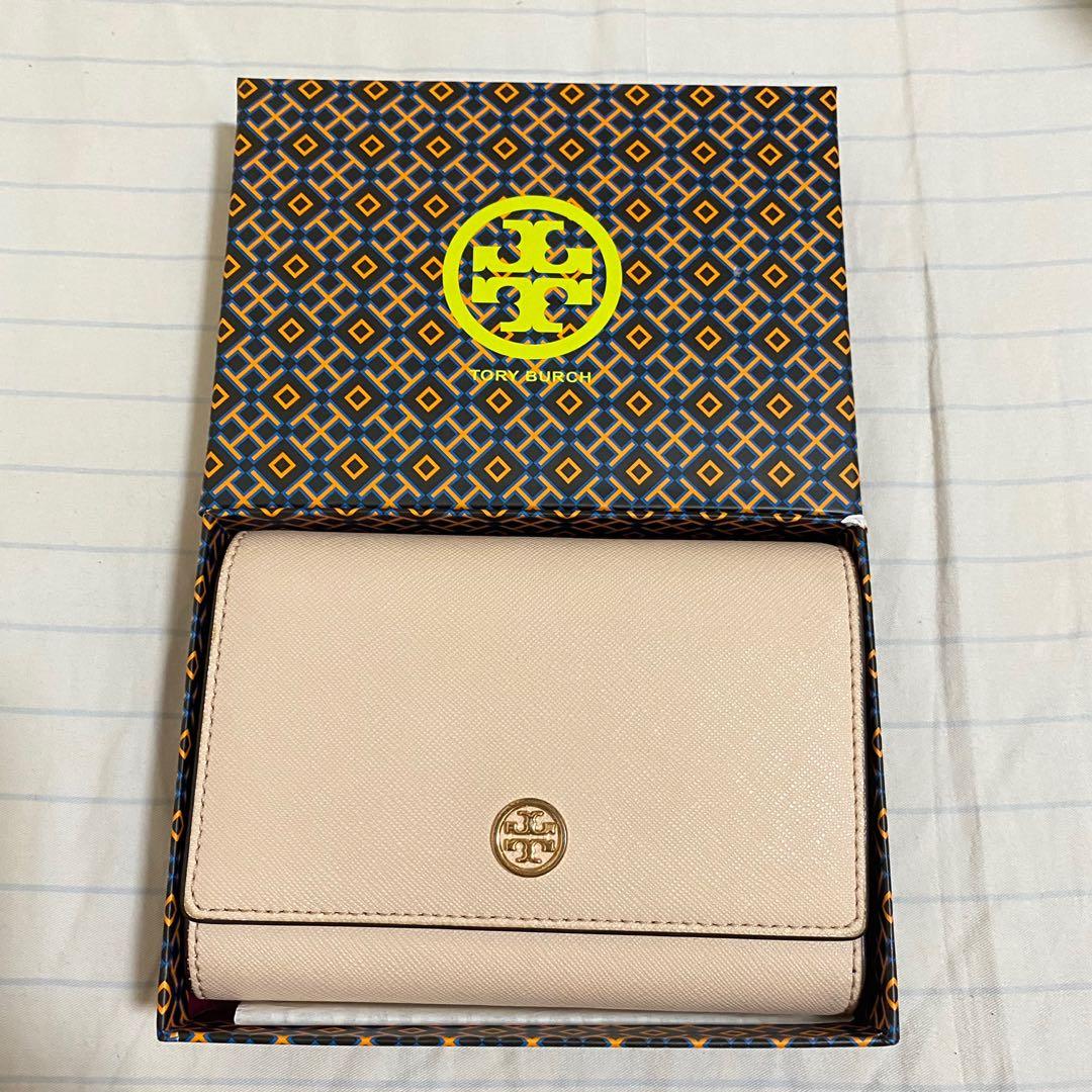 Tory burch shell pink wallet online