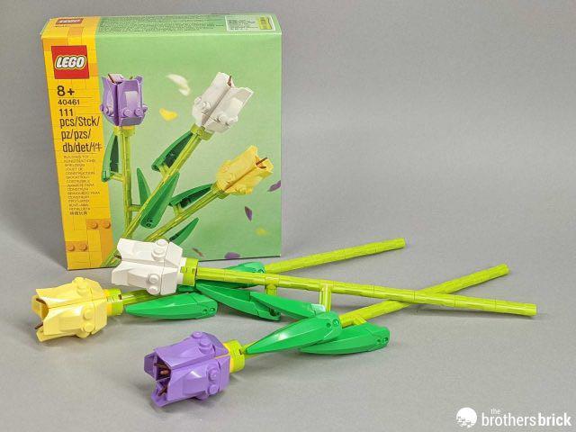 Lego best sale tulips 2021