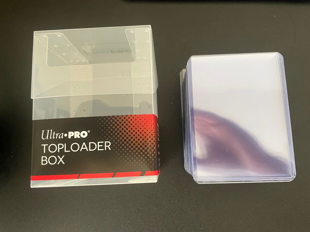 Ultra Pro top loader box lightly used with 25 free ultra pro top