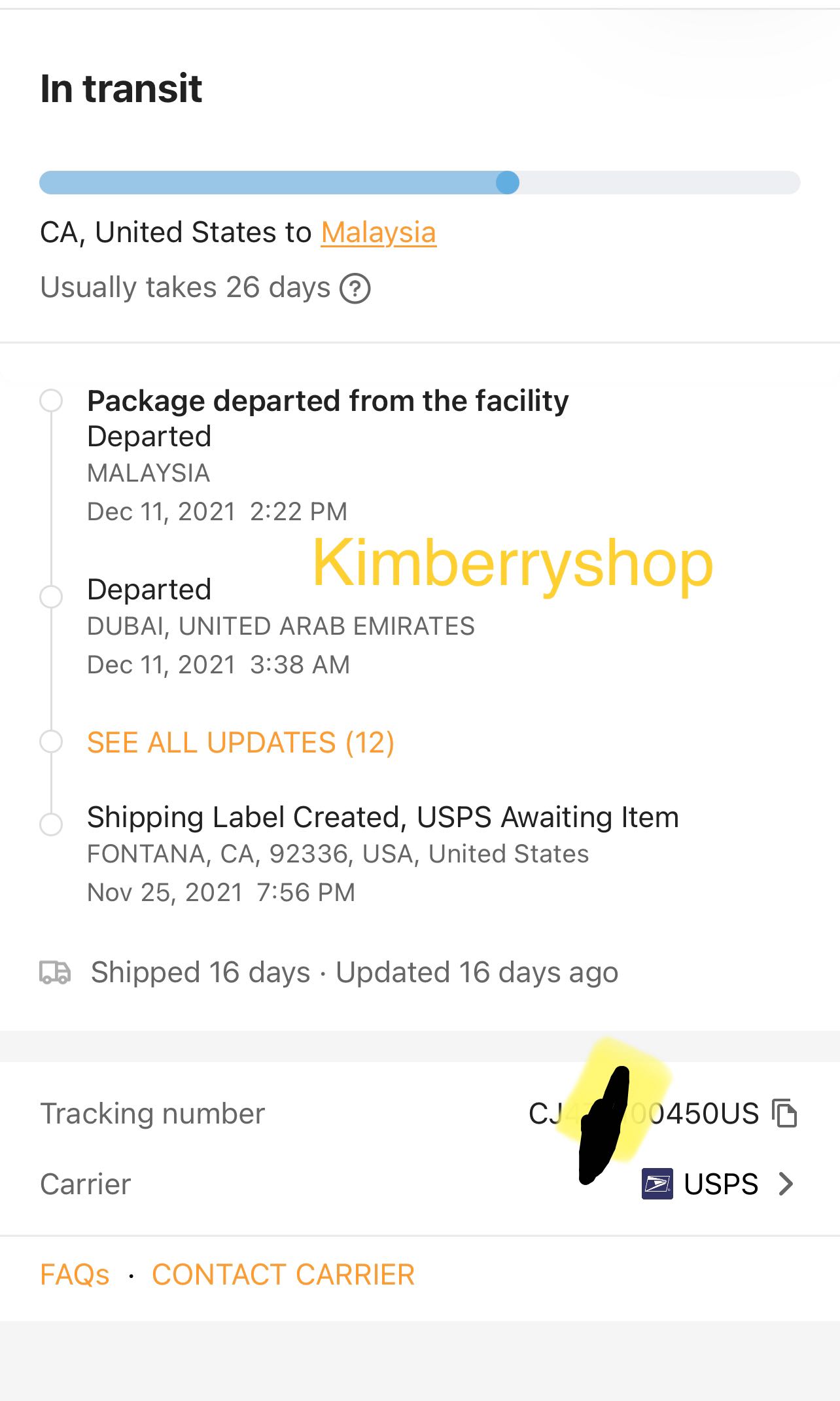 US Shipping records :Tracking number 0450US, Luxury ...