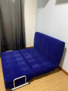 Velvet Sofa Bed (Not Used)