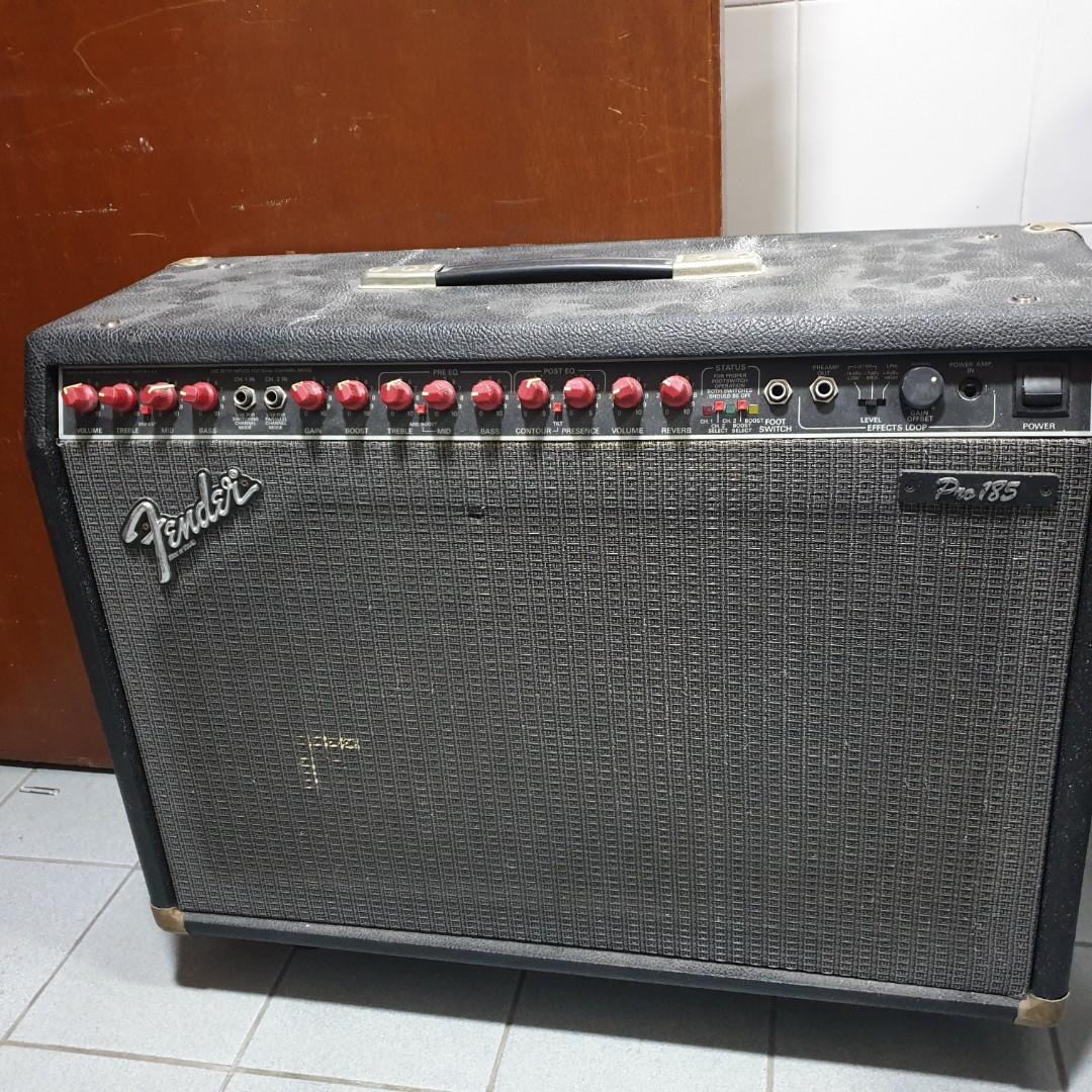 fender pro 185 specs