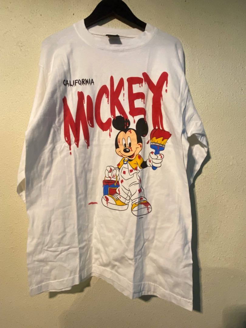 Vintage Mickey Mouse long sleeve, Men's 