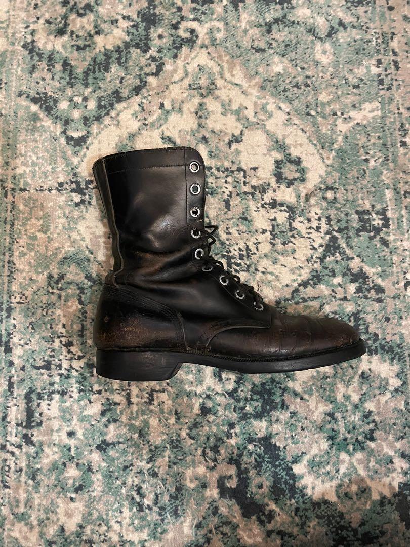 VINTAGE WWII MILITARY BOOTS, Men's Fashion, Footwear, Boots on