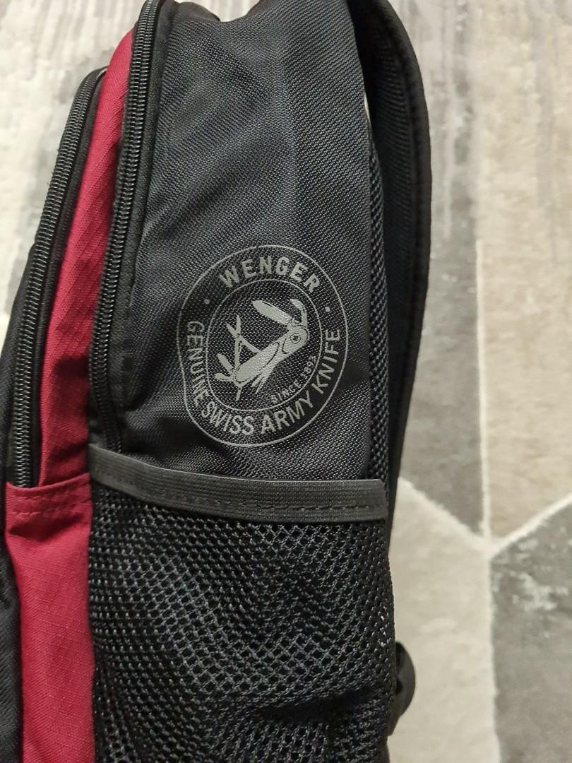 Wenger Swiss army laptop backpack, Men's Fashion, Bags, Backpacks on Carousell