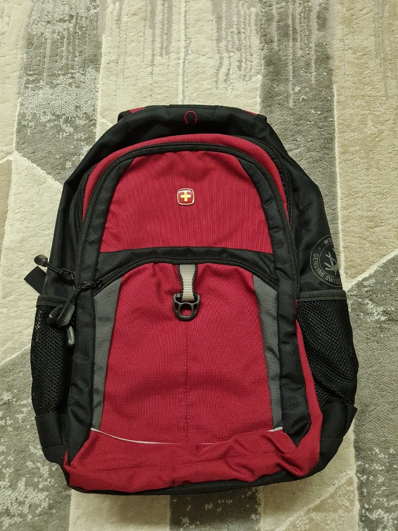 Wenger Swiss army laptop backpack, Men's Fashion, Bags, Backpacks on Carousell