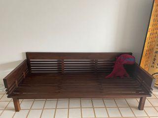 Wooden sofa (without cushion)