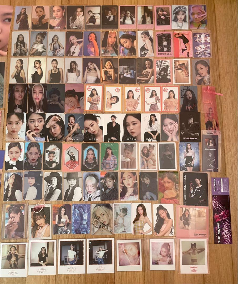 WTS blackpink jennie photocards pcs square up how you like that hylt