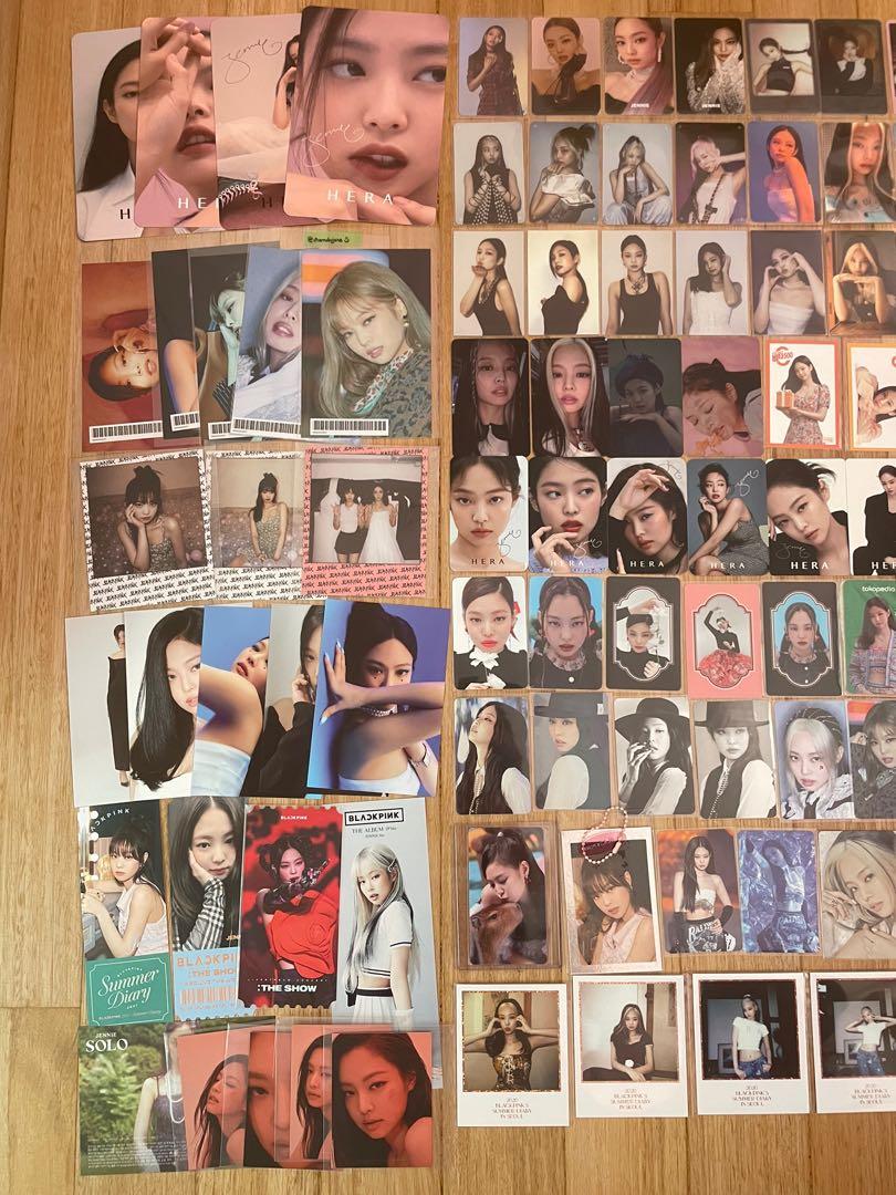 WTS blackpink jennie photocards pcs square up how you like that hylt