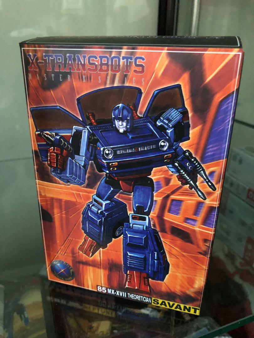 NEW X-TRANSBOTS Transformers MX-17 MX-XVII Savant Skids Figure In Stock 