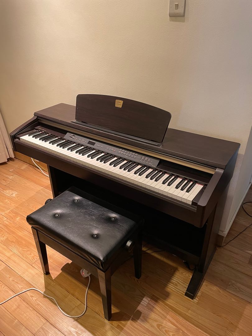 Yamaha Clavinova CLP120 with chair, Hobbies & Toys, Music & Media