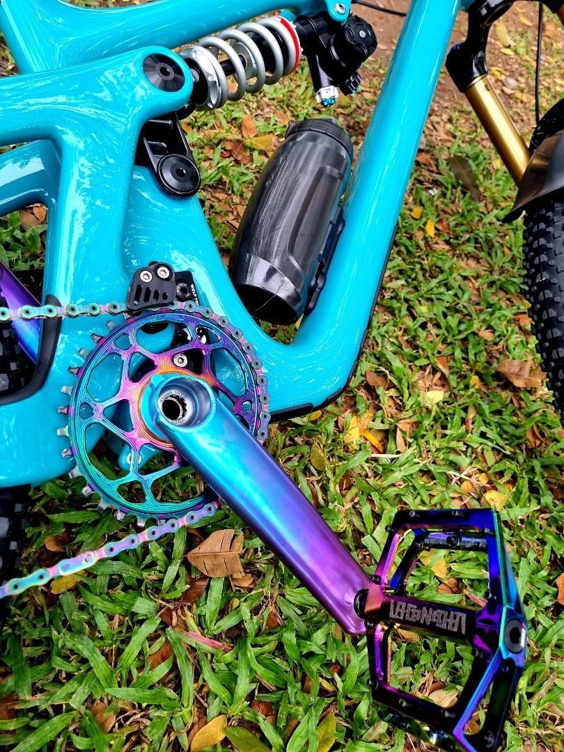 Yeti SB140 TURQ AXS XX1 EeWings Chris King ENVE Push Eleven Industry Nine