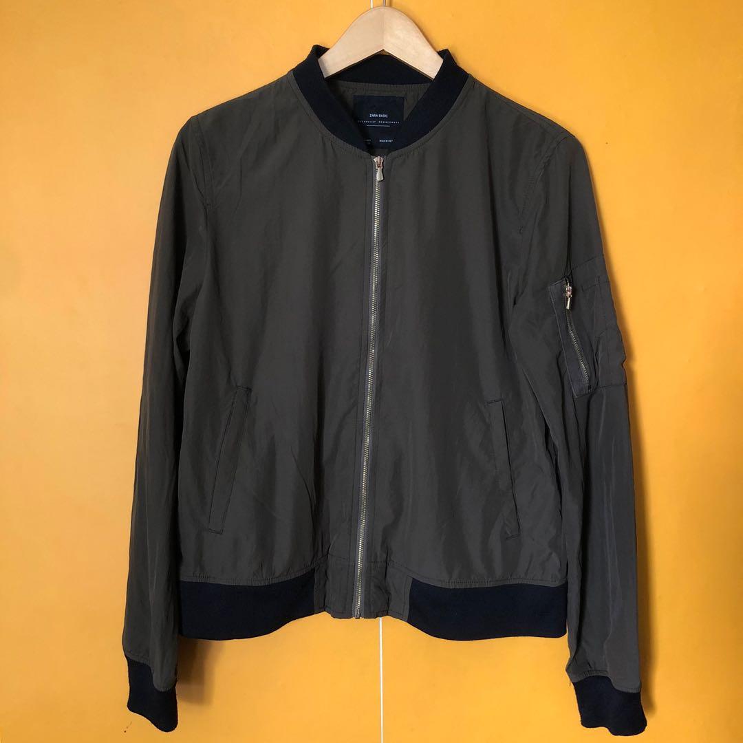 light black bomber jacket