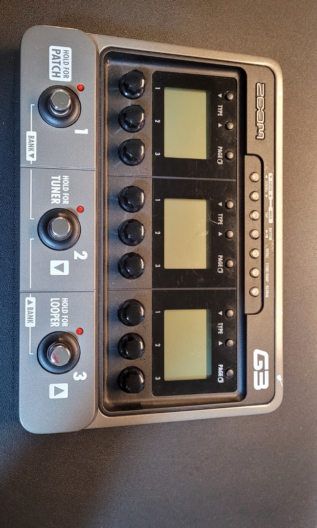 Zoom G3 Multi Effects pedal, Hobbies & Toys, Music & Media, Musical