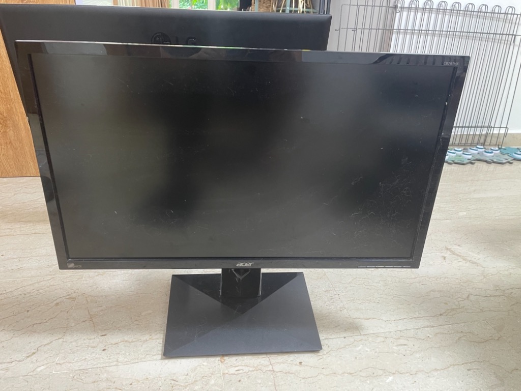 28 inch Acer 4K monitor CB281HK, Computers & Tech, Parts