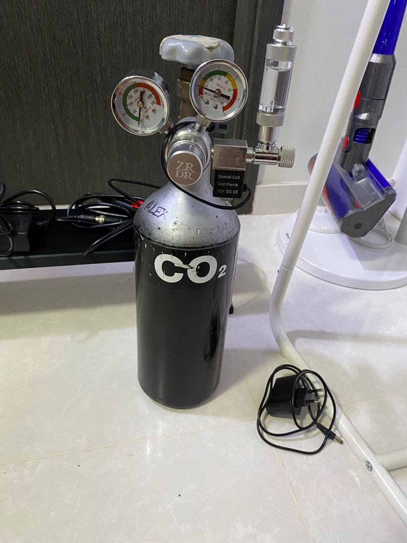 2L CO2 Canister And Soleniod Valve By ZRDR Pet Supplies Homes Other 