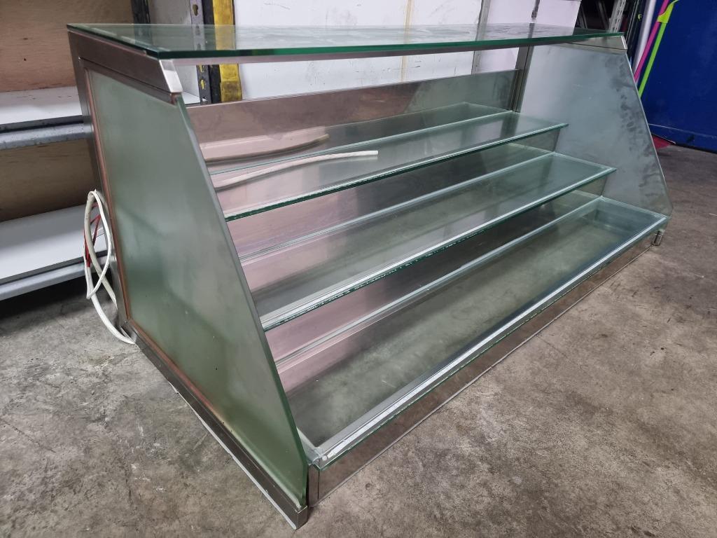 LOK LOK DISPLAY 3 TIER YONG TAU FU COUNTER TOP MALA DISPLAY STAINLESS ...