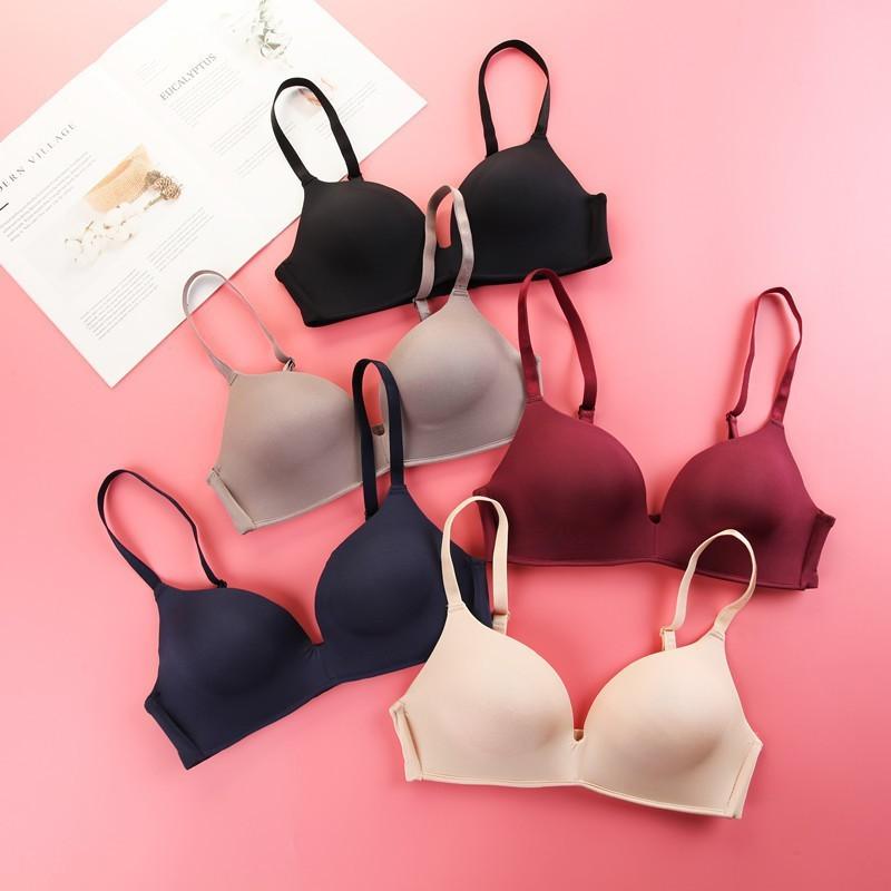 Black Strapless Seamless Push Up Bra Cup A, Women's Fashion, Undergarments  & Loungewear on Carousell