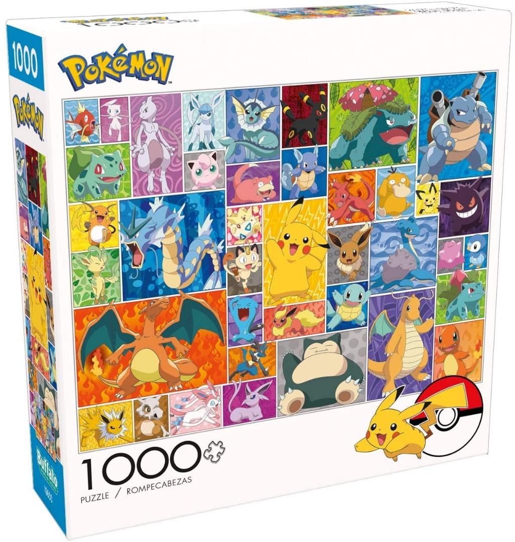 Buffalo Games Pokemon Pokemon Frames 1000 Piece Jigsaw Puzzle Hobbies Toys Toys Games On Carousell