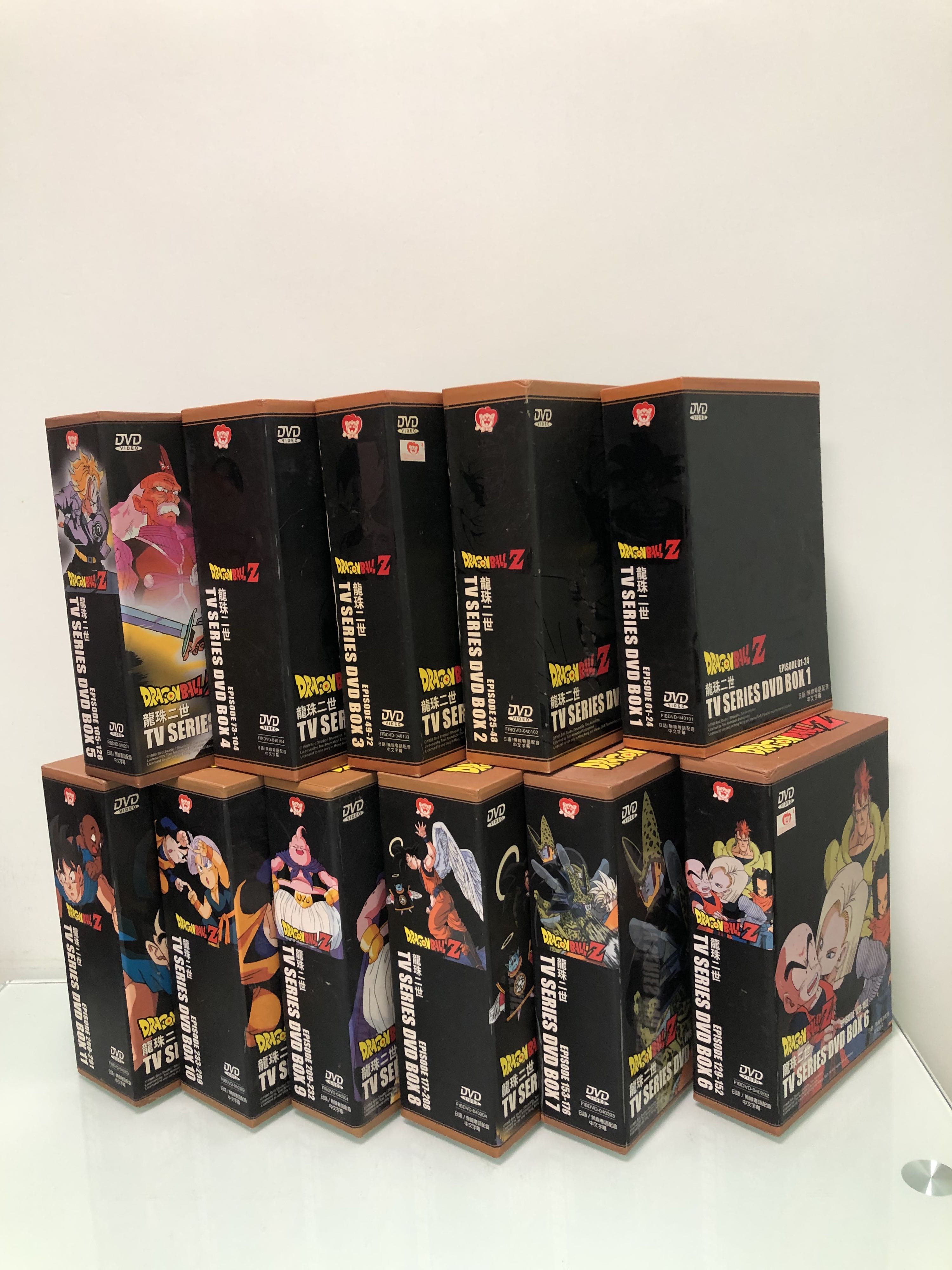 龍珠二世Dragon Ball Z DVD box set 全套, 興趣及遊戲, 音樂、樂器 