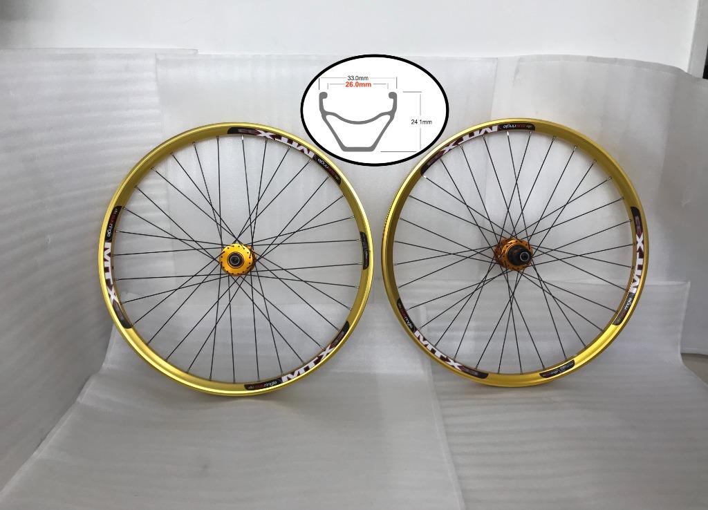 Gold mtb new arrivals rims