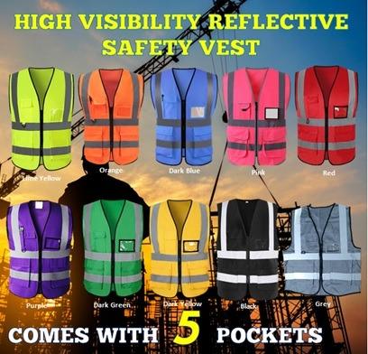 Reflective safety vest best sale near me