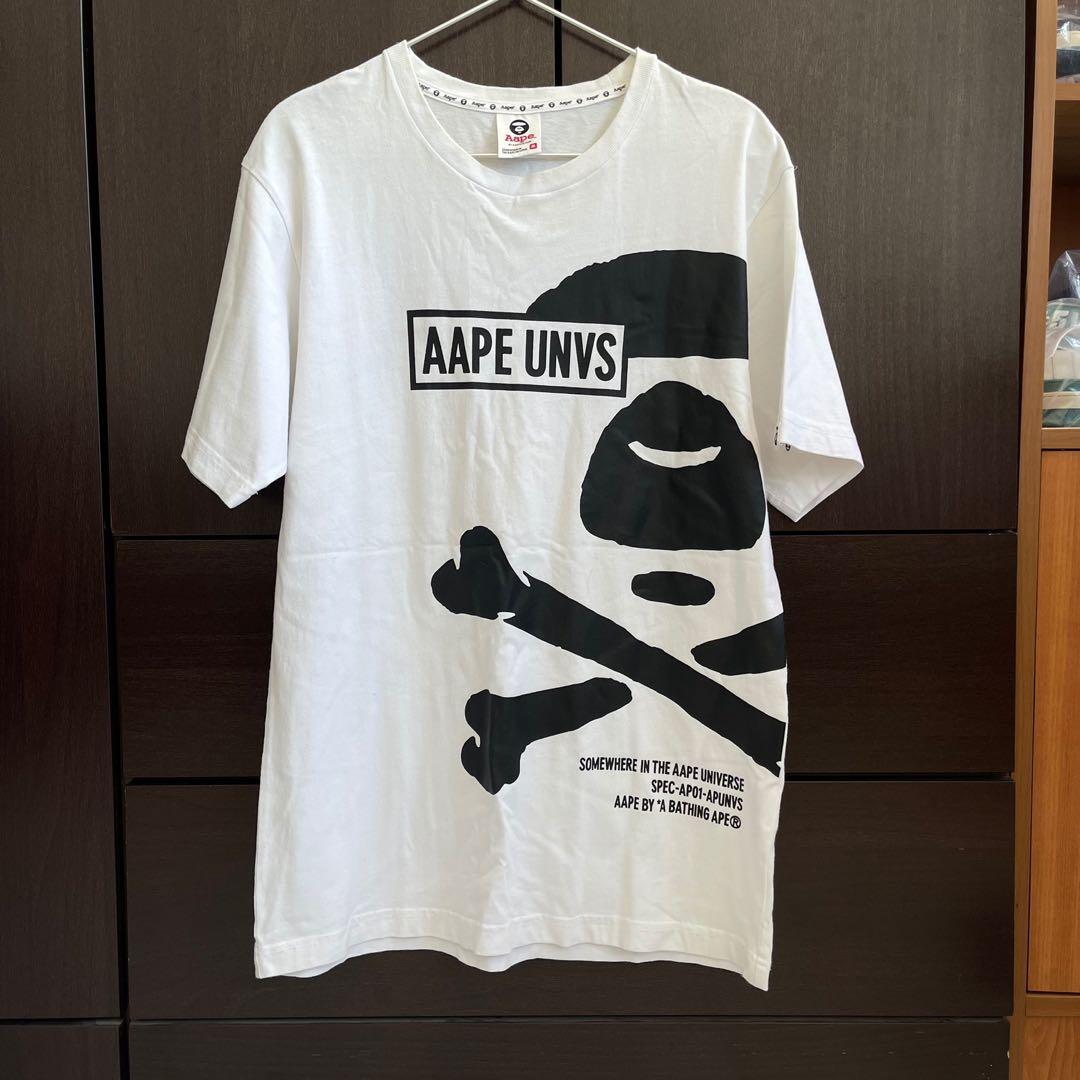 aape white t shirt