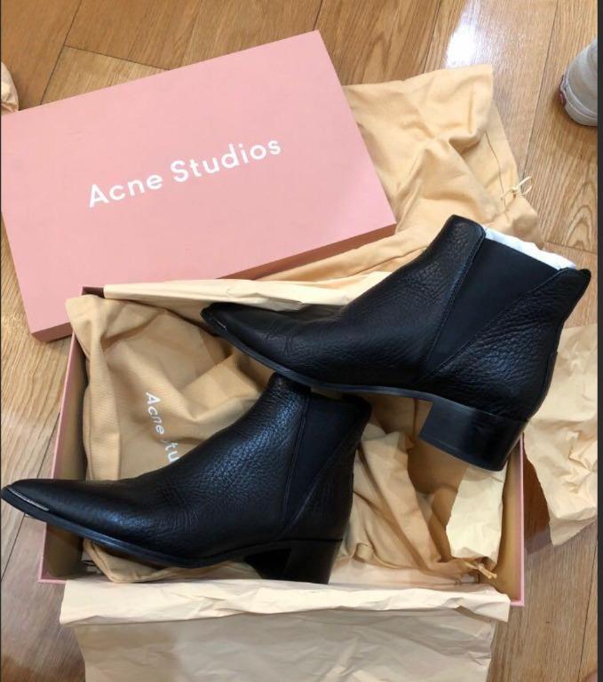 Acne jensen grain best sale boots