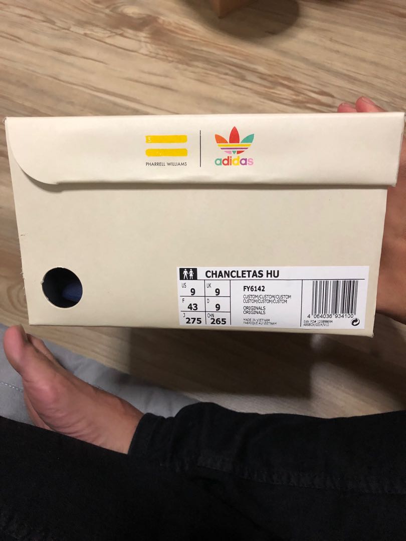Adidas Human Race CHANCLETAS Men s Fashion Footwear Flipflops