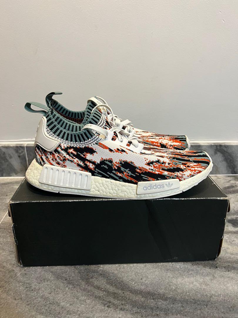Portico Zealot Uredelighed Adidas NMD x SNS Datamosh US10.5, Men's Fashion, Footwear, Sneakers on  Carousell