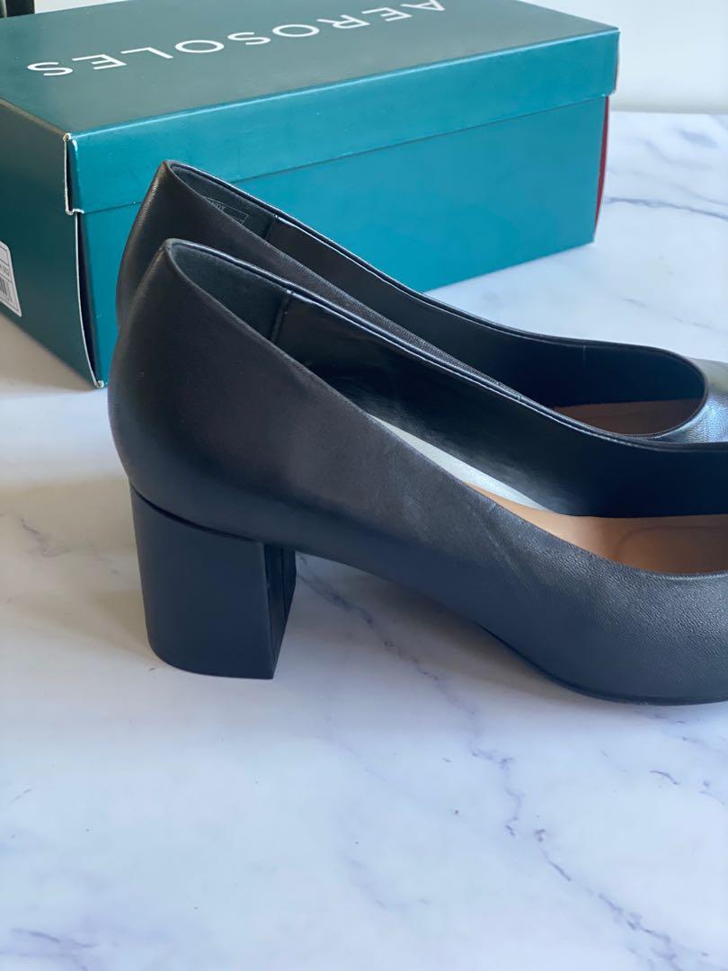 Aerosoles eye candy block heel pumps outlet