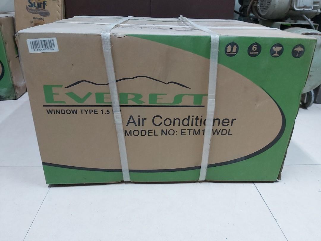 Aircon, Box Type Aircon, Everest Box Type Aircon, Everest ETM15WDL