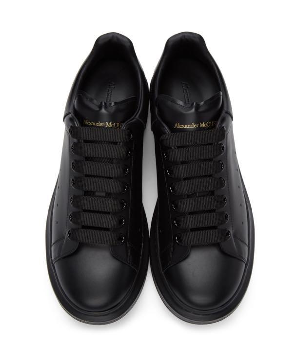 Alexander mcqueen sales black black