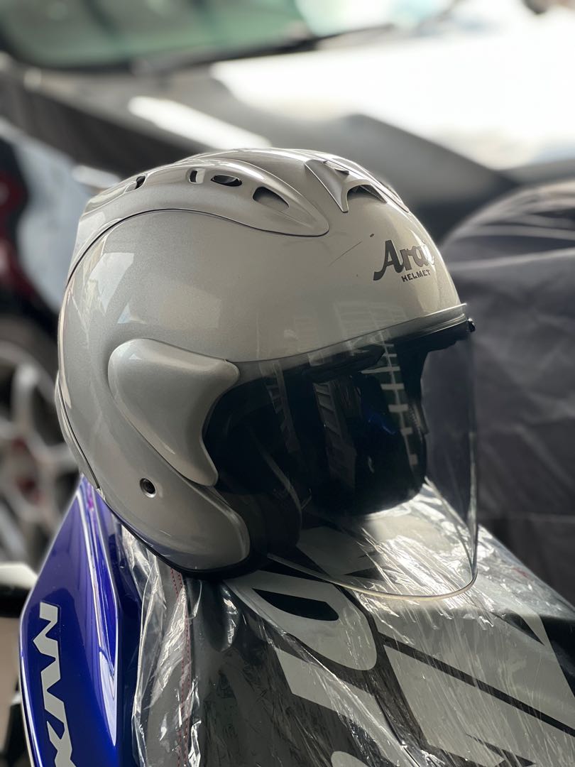 Arai ram4 silver Motorbikes on Carousell