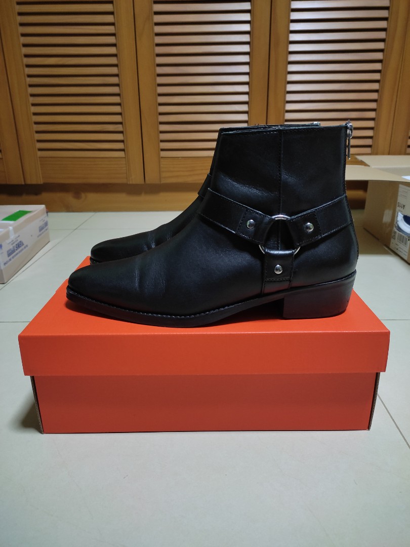 Mens harness chelsea boots on sale