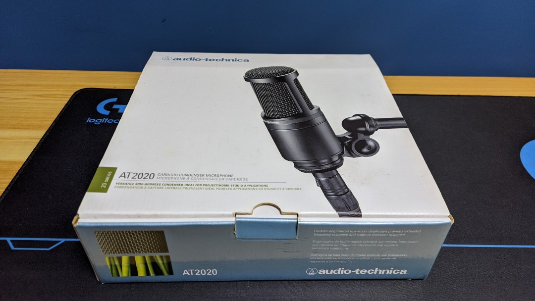 Audio Technica AT2020, Audio, Microphones on Carousell