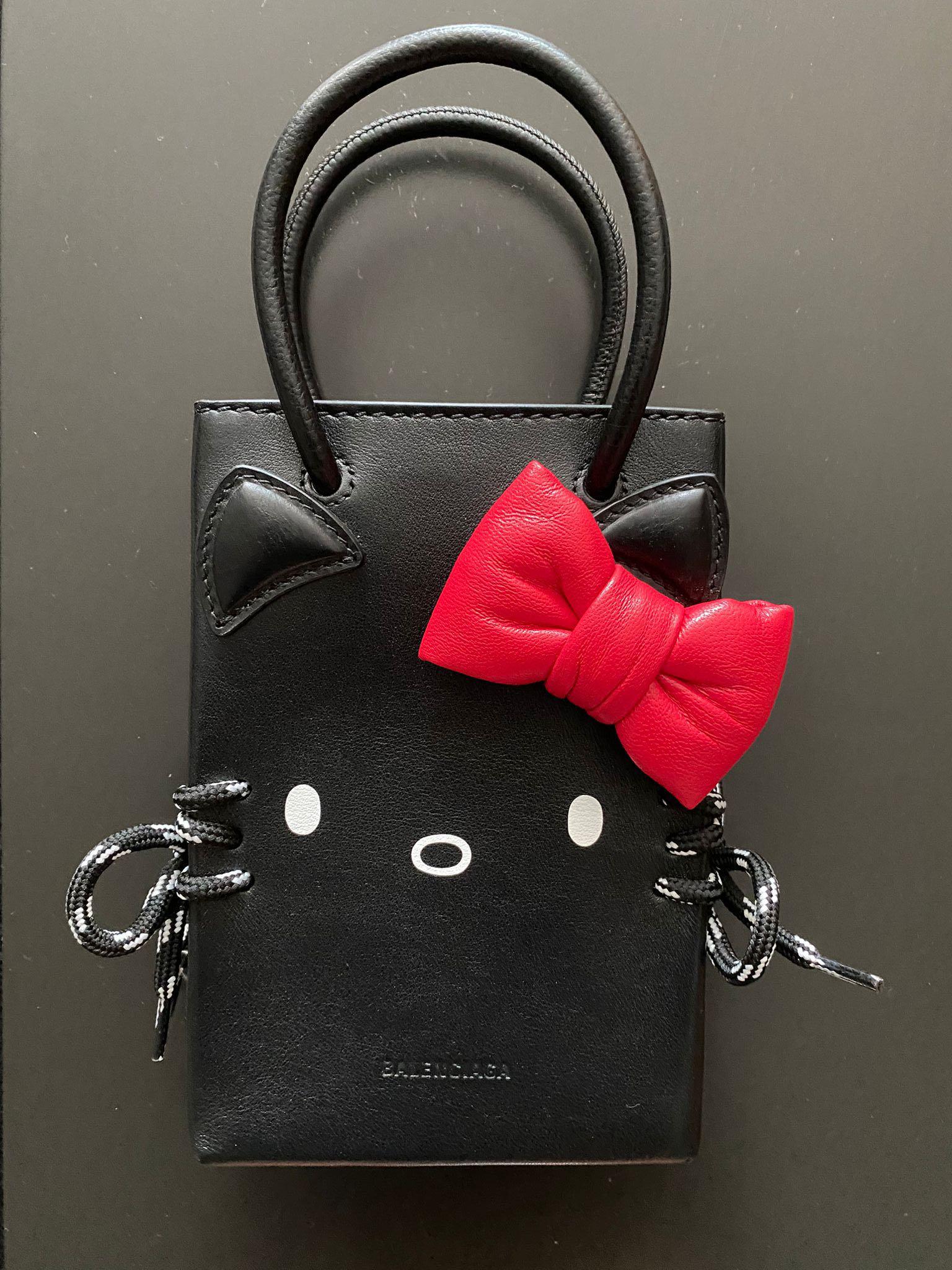 Balenciaga hello kitty cheap phone holder
