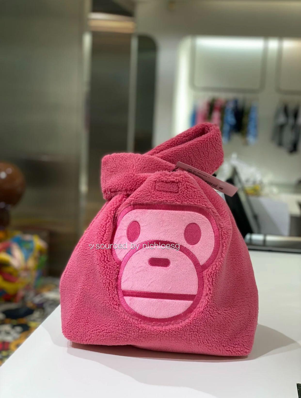 BAPE BABY MILO FAUX FUR BAG, Women's Fashion, Bags & Wallets