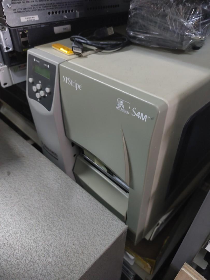 Zebra Stripe S4M Industrial Grade Barcode Label Printer ...