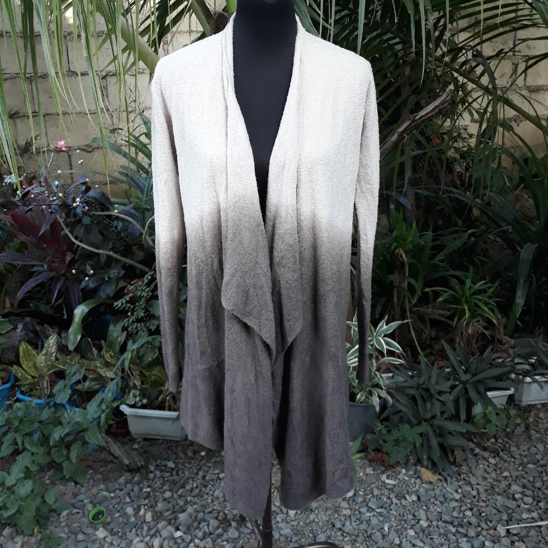 Barefoot dreams ombre cardigan top