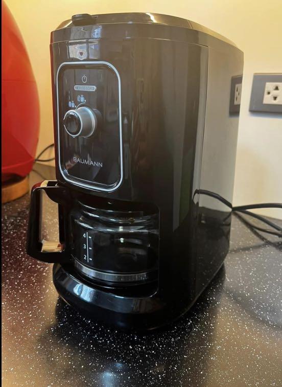 Baumann Grind & Brew Coffee Maker, Furniture & Home Living, Kitchenware