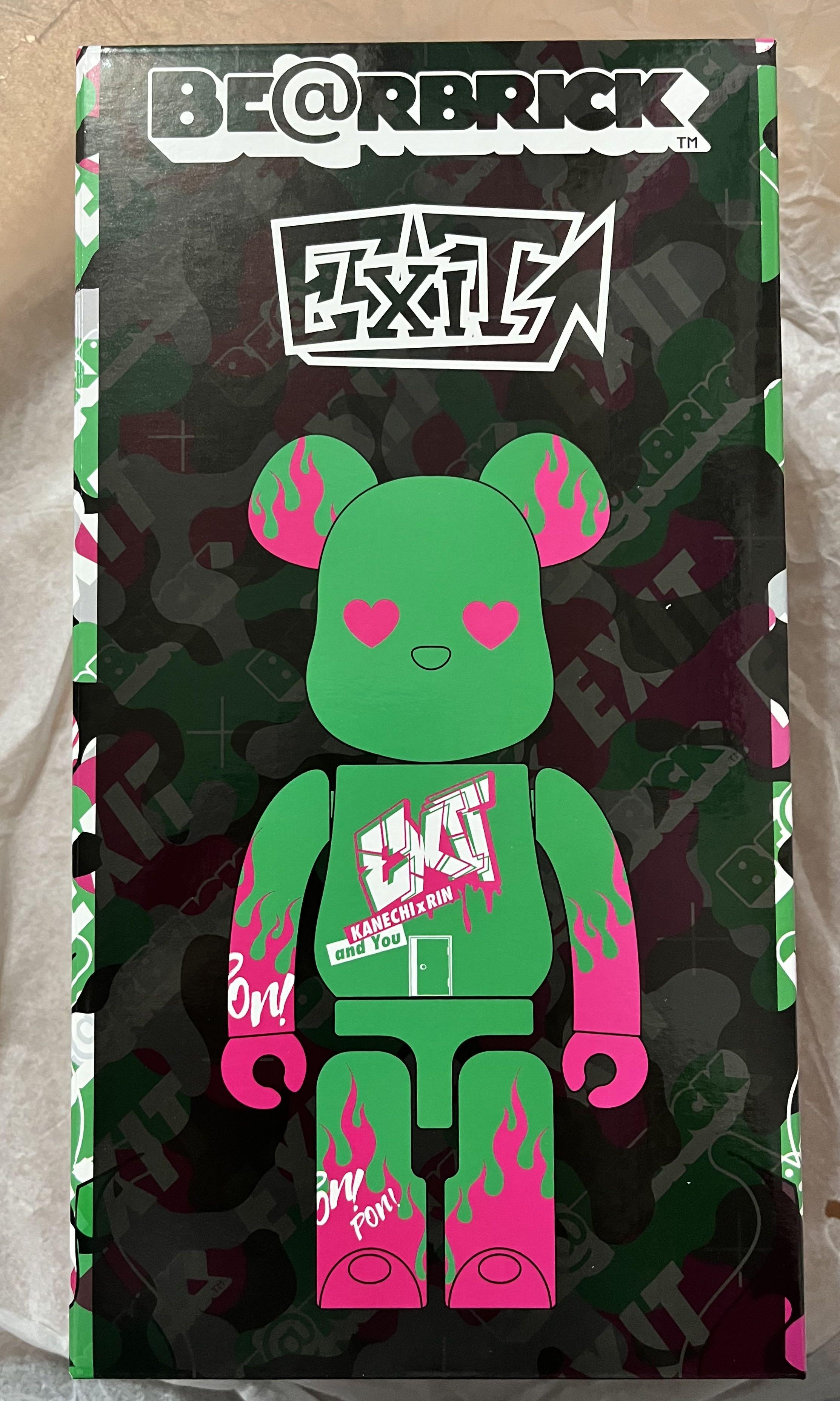 全新)Bearbrick exit 400% medicom be@rbrick, 興趣及遊戲, 玩具& 遊戲