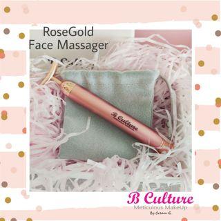 Beauty Gadgets Gifts ✨ Rose Gold Face Massager ✨ Mini GuaSha Tool ✨