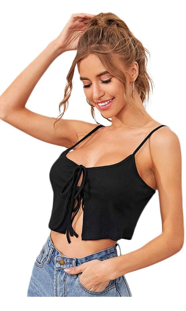 Sexy Open Front Top 