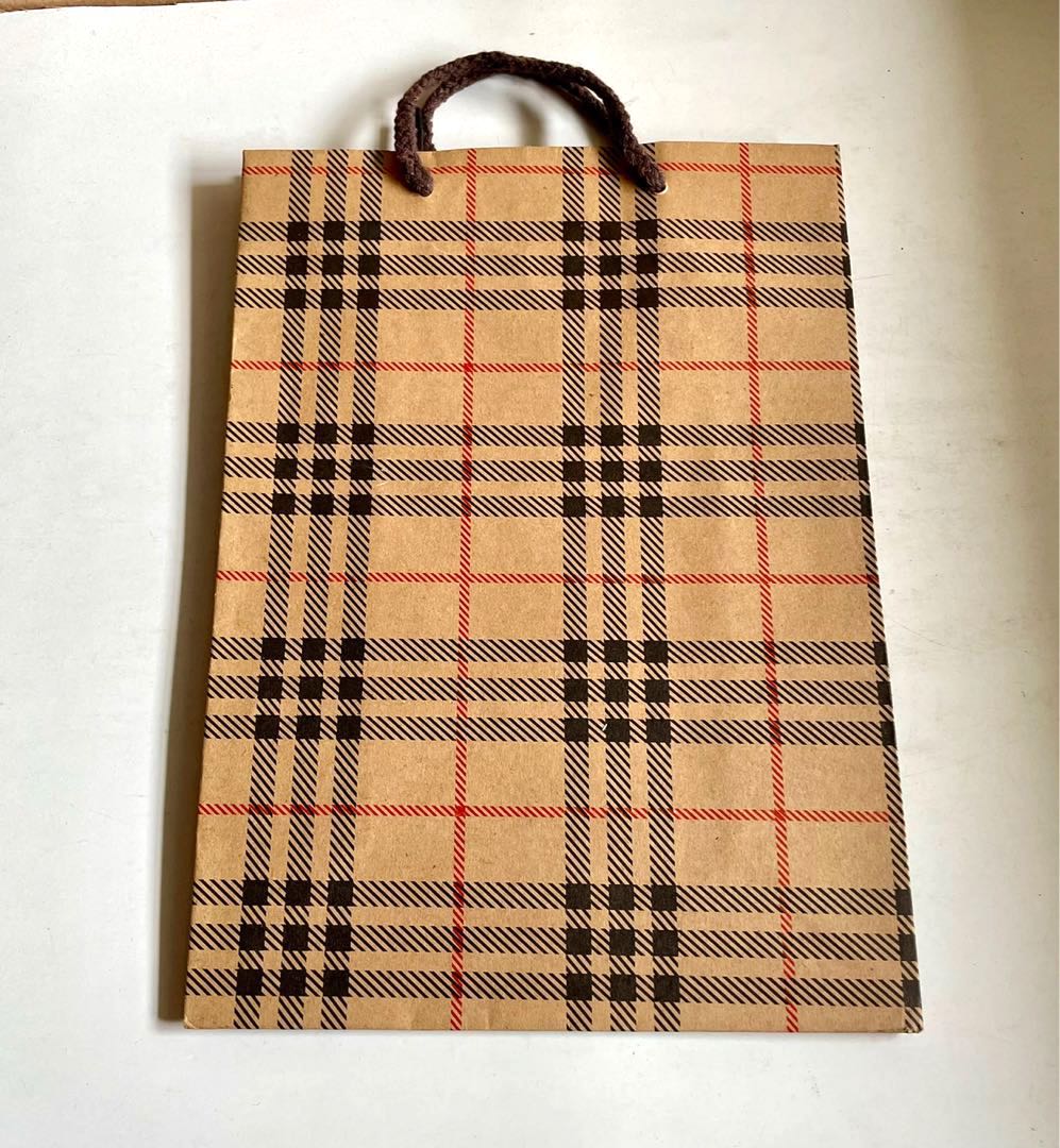 BN Brown Paper Bag with handles , Hobbies & Toys, Stationery & Craft