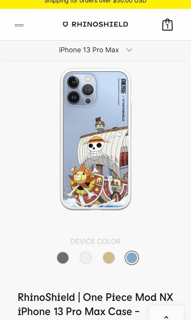 Bnib Limited Ed One Piece Rhino Shield Case Mobile Phones Gadgets Mobile Phones Iphone Iphone 13 Series On Carousell