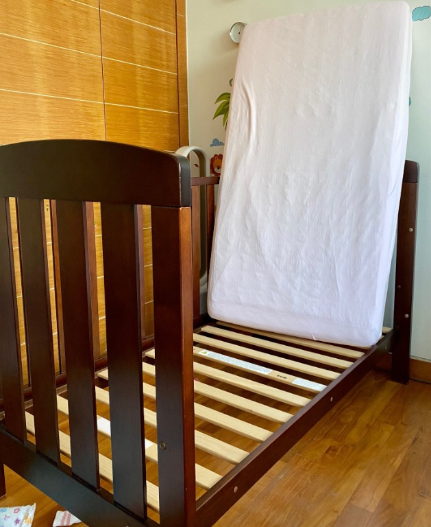 Boori Alice Convertible Cot Bed (Crib) 0 5 Years Old Baby & Toddler