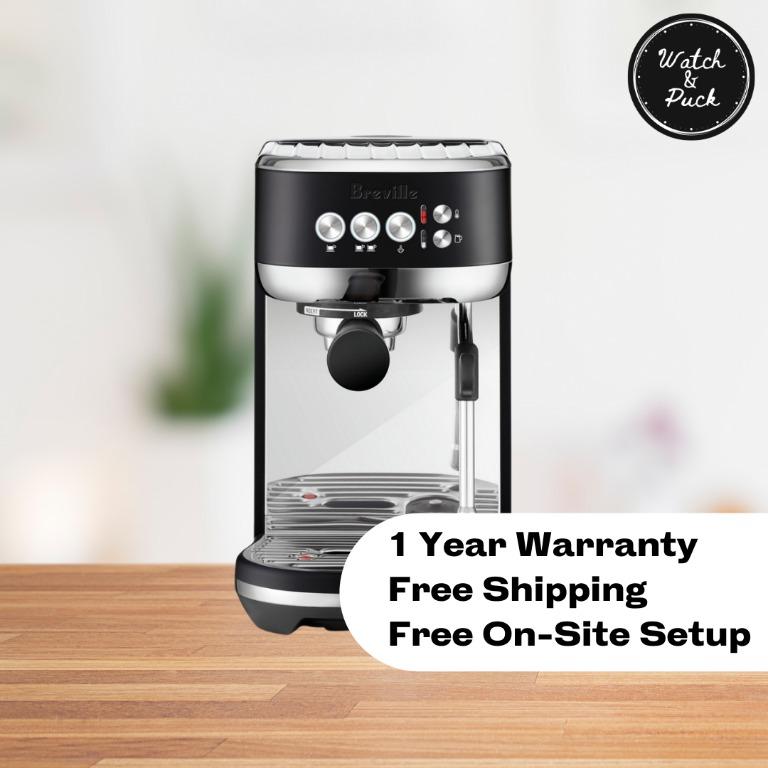 [1 Year Warranty] Breville Bambino Plus Espresso Coffee Machine Black