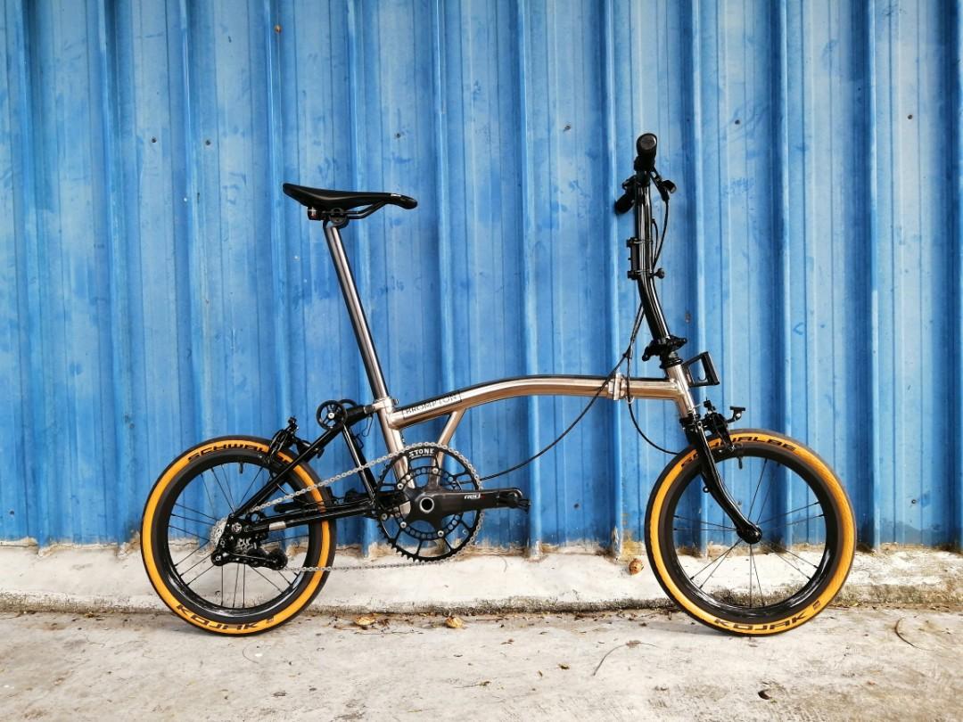 Brompton nickel edition for sale on sale